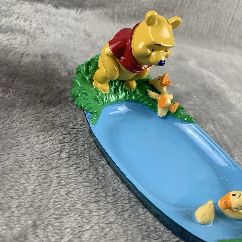 Disney Winnie the Pooh Pond Ducks Soap Dish Vintage A.A. Milne E.H. Shepard